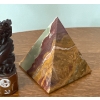 Image 8 : Oriental Decor - Stoneware (26) Fisherman (7T), Asian Stone Name Stamps (2), Green Onyx  Pyramid