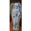 Image 1 : Angel Holding Flower 49 T, 14 Diameter Base
