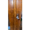 Image 4 : Antique Oak China Cabinet w/ Skeleton Key 36x12x49 