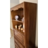 Image 3 : Oriental Detailed Wooden Cabinet (Cabinet ONLY, Contents NOT Included) - 32W, 18D, 76T 