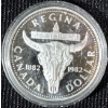 Image 1 : 1982 Canadian $1 Regina Centennial Silver Dollar Coin