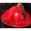 Image 2 : Vintage Fire Chief's Captain's Helmut 14x8