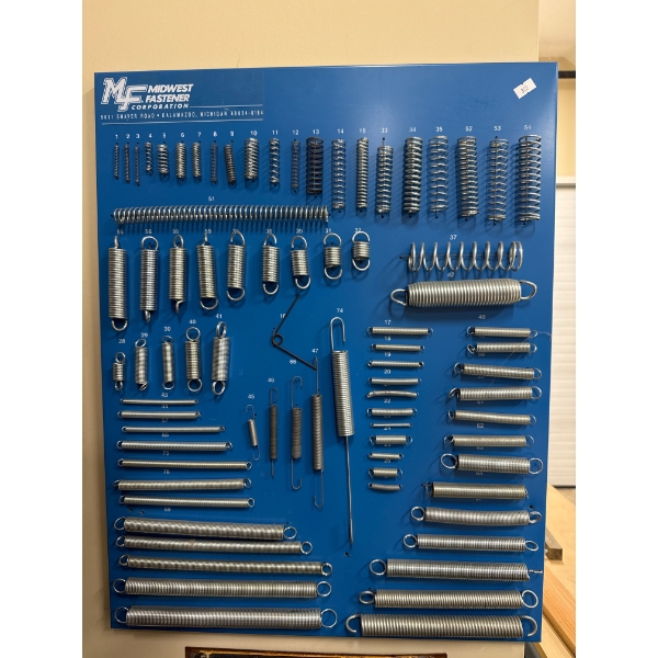 Midwest Fastener Springs on Display Board - 19x24 