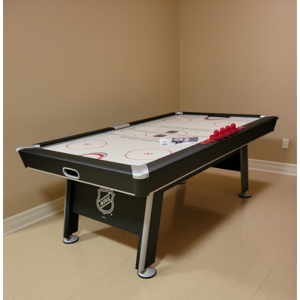NHL Air Hockey Table 89x49x34 Excellent Used Condition