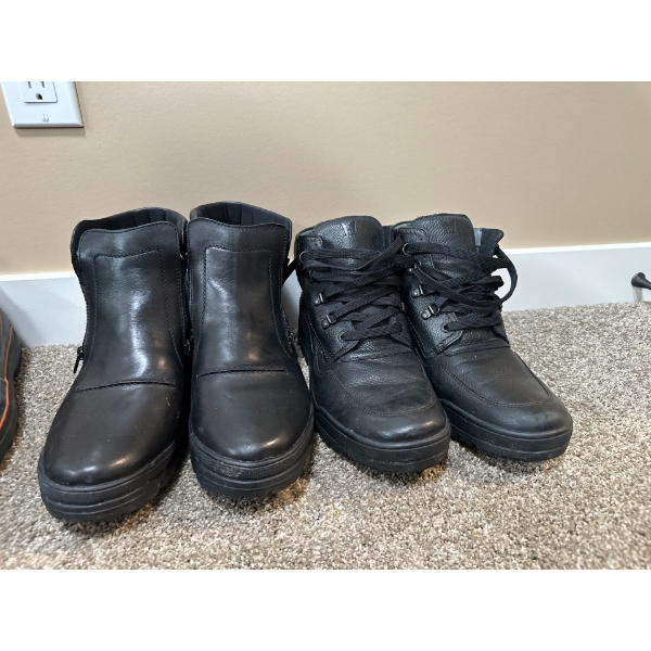 Set of 2 Mens Shoes - Mephisto Size US 11.5  & Recker Size 46