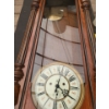 Image 2 : Reddish Wooden Antique Wall Clock (18.5" x 36" Inches)