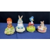 Image 1 : Collection of Beatrix Potter Ceramic Music Boxes
