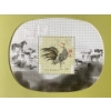 Image 4 : 2005 Year of the Rooster Coin and Stamp Set 92.5% Silver 34 Grams