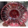 Image 7 : Cranberry Glass Platter Decorative Jug Hanging Egg Candle Holder Faux Florals 17T  & More 