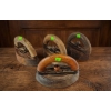 Image 2 : Four Vintage Cast Iron Hand Irons with Wooden Handles