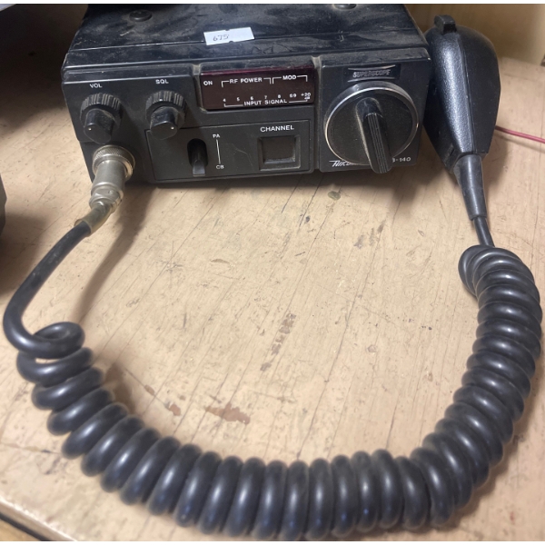CB Radios - Vintage VTG Superscope Air Command CB-140 Radio & More