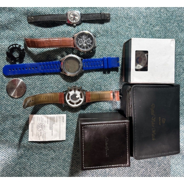Collection of Watches & Cases 