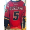 Image 2 : Calgary Flames Jersey '#5 Giordano'  Mens Size XL