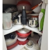 Image 1 : Corner Kitchen Cupboard Contents - Jam Packed !!
