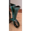 Image 3 : Blue Mountain Pottery Vases- Tallest: 19 T, Flowers Included