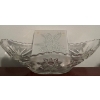 Image 4 : Vintage Collectibles Lead Crystal Bowl Book Bundle & Candle Assortment 