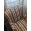 Image 6 : Clayton Marcus Upholstered Armchair With Striped Fabric
