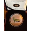 Image 1 : 2014 25c Prehistoric Creatures: Tiktaalik - Glow-in-the-Dark Coloured Coin