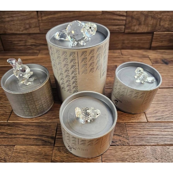 Swarovski Crystal Animals in Original Packaging