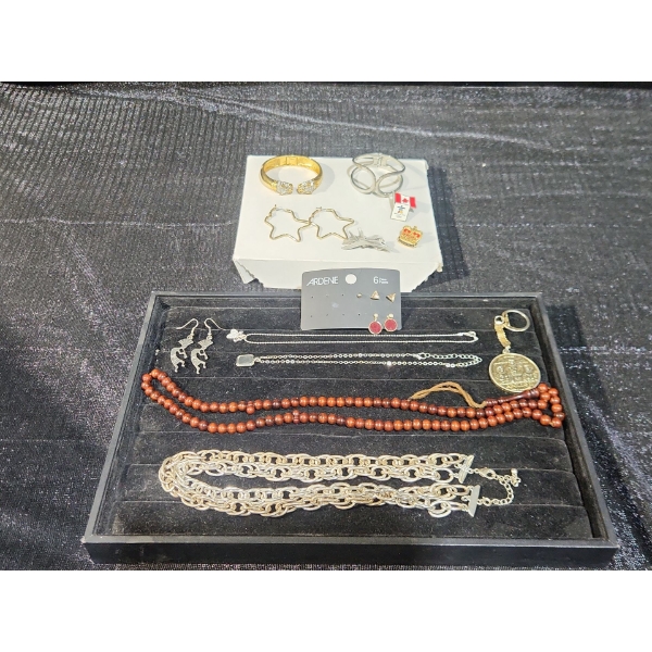 1980's Butler Bracelet and Various Jewelry Items