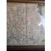 Image 5 : "An Improved Map of Wiltshire", by Eman Bowen, Geographer, 25 X 21 Framed Under Glass