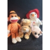 Image 4 : Beanie Babies- Assorted Including: Pouch, Jolly, Sock Monkey Orange Mummy, Chillin and More!