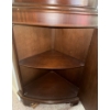 Image 3 : Gorgeous Mahogany Corner Curio Cabinet / Display Hutch 27x71