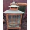 Image 3 : Outdoor Garden Lot With 2 Ceramic Pots, 2 Metal Lanterns And Metal Hook Stand