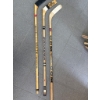 Image 1 : Three Wooden Hockey Sticks by CCM, Canadien, and Others