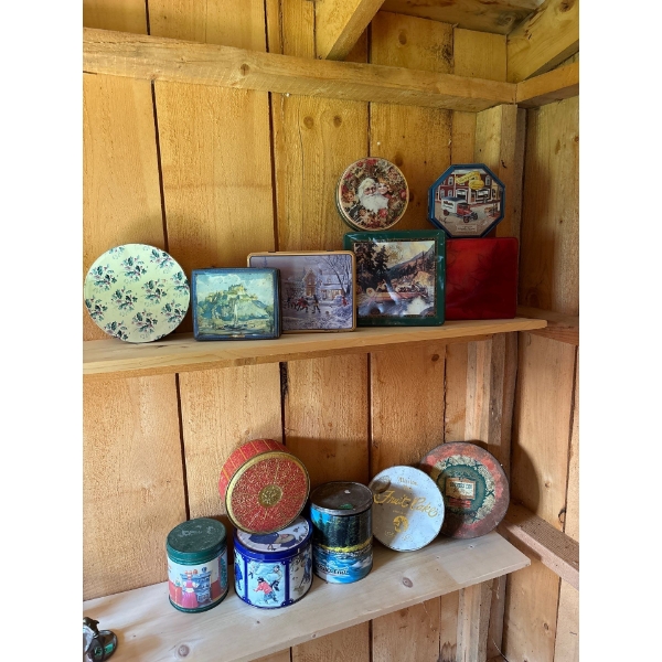Collection Of 13 Tins 