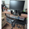 Image 2 : LG Monitor, Lenovo Keyboards, Mouse, Speakers, Power Strips, and Accessories Lot