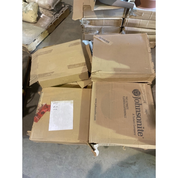 Johnsonite Rubber Wall Base in Gray, 4.5 x 120 Feet, Lot of 2 Cases