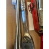 Image 3 : Snap on brand ratchet,  TNT 25 piece half inch driver socket set assortment of drill, bits and jar o
