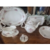 Image 11 : Royal Albert Bone China England  "Tranquility" 12 person Setting + matching serving platters