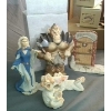 Image 17 : Krystonia Hand Painted Figurines, Made in England w/ Certificates,  6 Pieces - Lrgest ~8in Tall