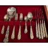Image 3 : Silver Plated Flatware Collection In Oak Chest - Rogers & Oneida
