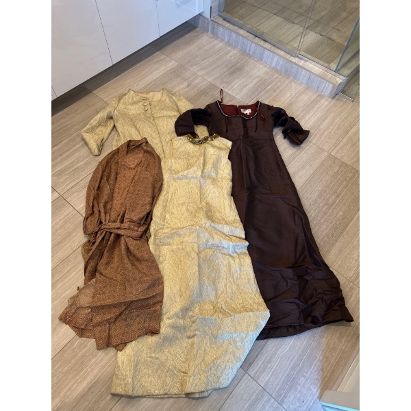 Date Night Threads - Long Over Coat w/ Matching Ball Gown & More 