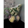 Image 7 : Unique Earthenware Hand-Painted Jug & Gold-Toned Anniversary Clock Featuring Roman 