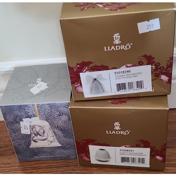 Lladro Holiday Ornaments