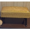 Image 2 : Coffee Table 42 W, 16 D, 15 T, Side Table 24 W, 20 T and Vintage Footstool