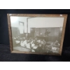 Image 1 : Framed Print of One-Room School of the Past 24.5 x 18.5, Framed Under Glass 