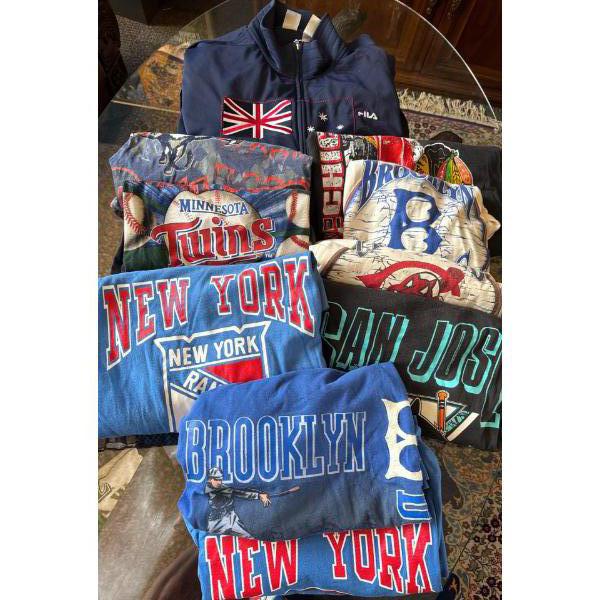 American Team Swag - Rangers Twins Dodgers Sharks & More Men's Size M-XL