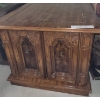 Image 2 : Wooden Side Table with Automatic Hinged Dual Doors