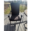 Image 4 : High End patio table & chairs include six chairs, umbrella & tiled table Top amazing condition