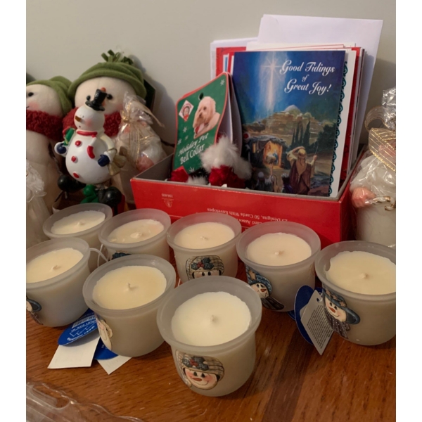 Seasonal Collectables Decor & More - Snow Globes Ornamental Candles 