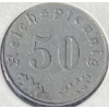 Image 3 : 1939 German SS 50 Pfennig Kantinegeld Token 