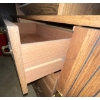 Image 4 : Mid Century Dressing Table 61x17x30 w/ Book Case Artificial Plant & More