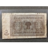 Image 2 : 1923 Weimar Republic 2 Rentenmark Note with Watermark