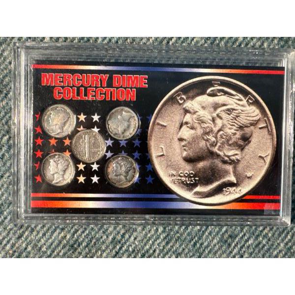 American Mercury Dime Collection