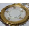 Image 7 : Vintage Europen Gold Plated Tea Set: Teapot 7 T, Mini Cups, Saucers 4.5" Diameter, Sugar Bowl 